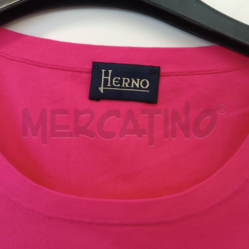 MAGLIETTA DONNA HERNO ROSA | Mercatino dell'Usato Verbania 2