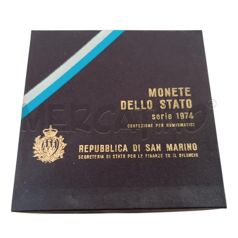 MONETE SAN MARINO 1974 | Mercatino dell'Usato Verbania 1