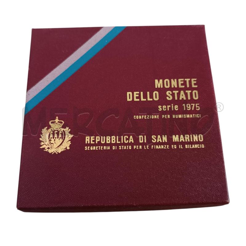MONETE SAN MARINO 1975 | Mercatino dell'Usato Verbania 1