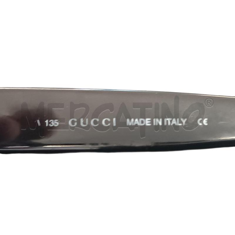 OCCHIALI DONNA D SOLE GUCCI NERO | Mercatino dell'Usato Verbania 4