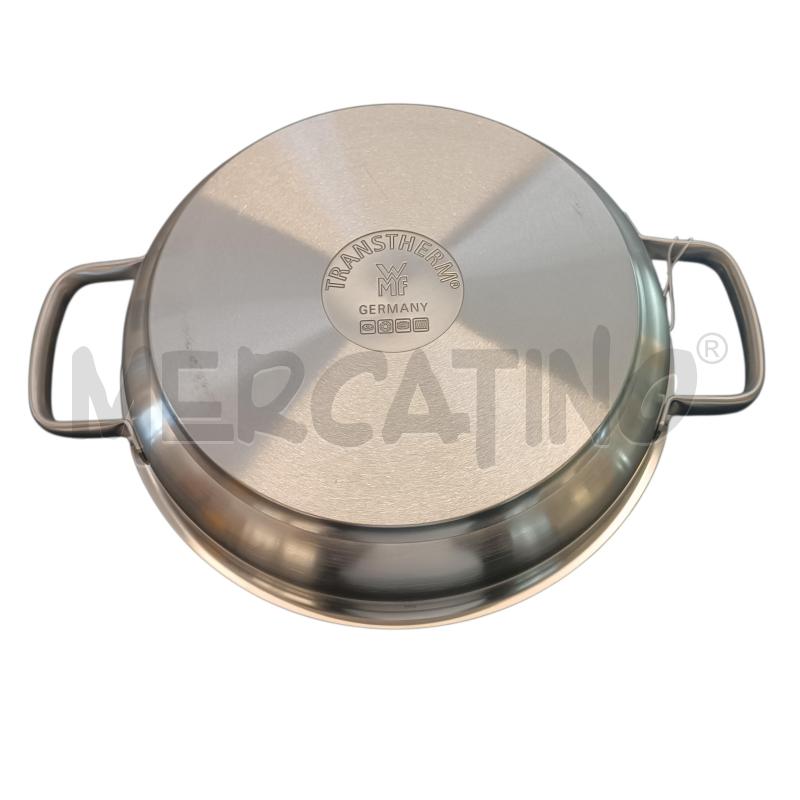 PADELLA ACCIAIO INOX WMF GOURMET PLUS 28CM | Mercatino dell'Usato Verbania 2