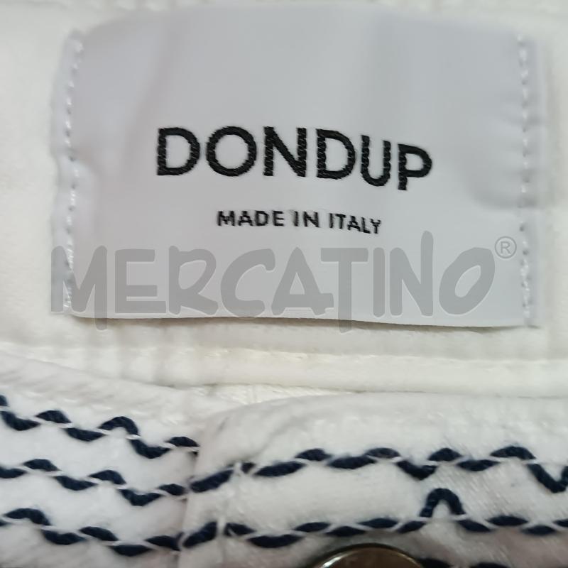 PANTALONE DONNA BIANCO DONDUP | Mercatino dell'Usato Verbania 3