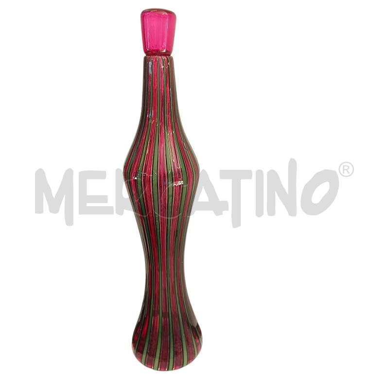 PAOLO VENINI BOTTIGLIA A CANNE EDIZIONE SPECIALE ANNIVERSARIO  60/80 CM 48 | Mercatino dell'Usato Verbania 2