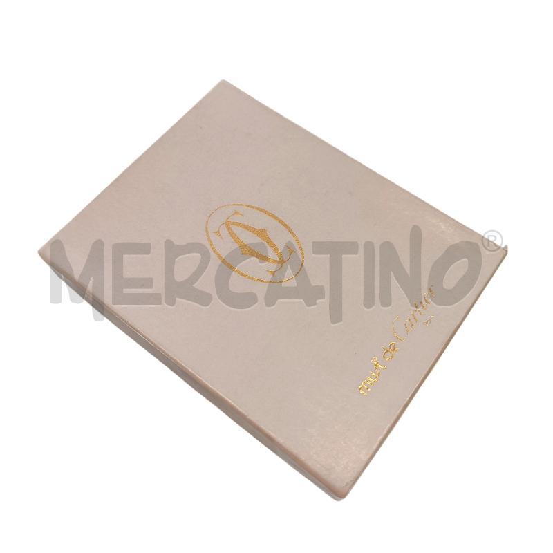 PORTA FOGLIO PELLE CARTIER CON PORTA ASSEGNI | Mercatino dell'Usato Verbania 1