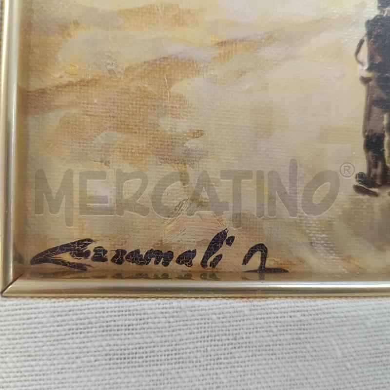 QUADRO A FIRMA ANTONIO CAZZAMALI LA VECCHIA MILANO | Mercatino dell'Usato Verbania 3