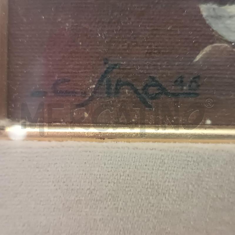 QUADRO A FIRMA C. SINA 1946 | Mercatino dell'Usato Verbania 3