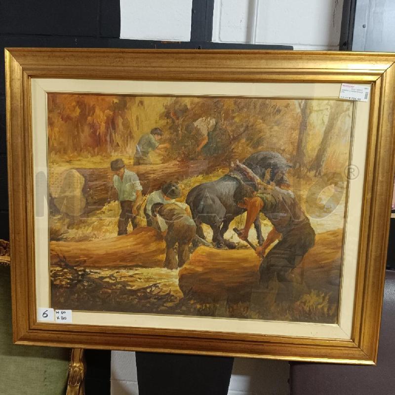 QUADRO A FIRMA FOGLIETTA | Mercatino dell'Usato Verbania 1