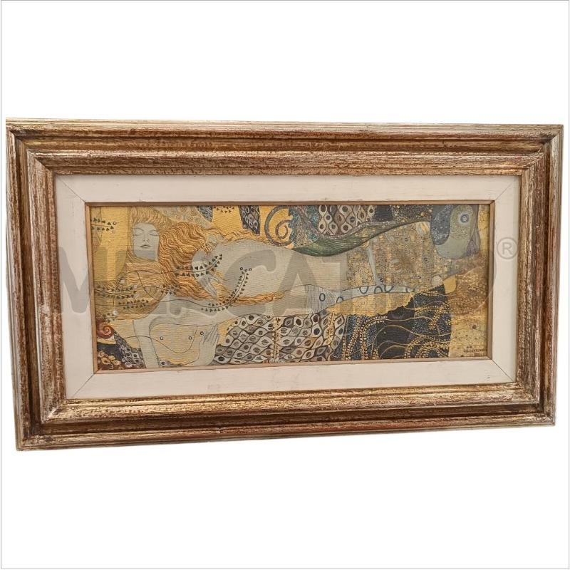 QUADRO A FIRMA LEVKROVIC COPIA IL BACIO DI KLIMT | Mercatino dell'Usato Verbania 1