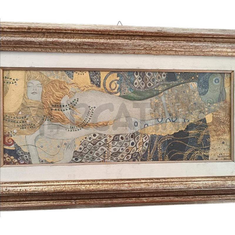 QUADRO A FIRMA LEVKROVIC COPIA IL BACIO DI KLIMT | Mercatino dell'Usato Verbania 2