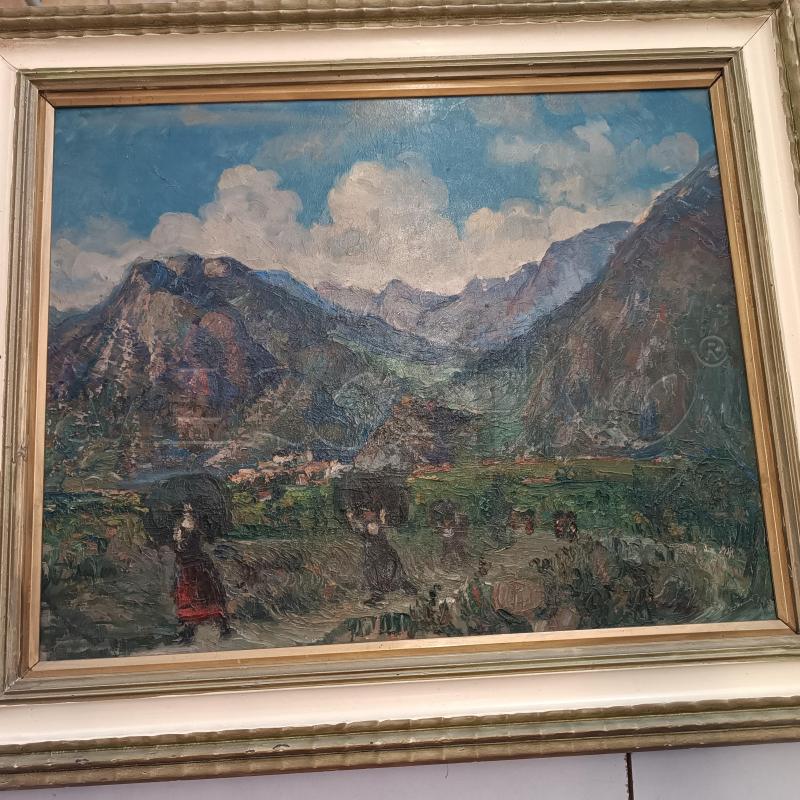 QUADRO FIRMATO WALTER BOSSONE | Mercatino dell'Usato Verbania 3