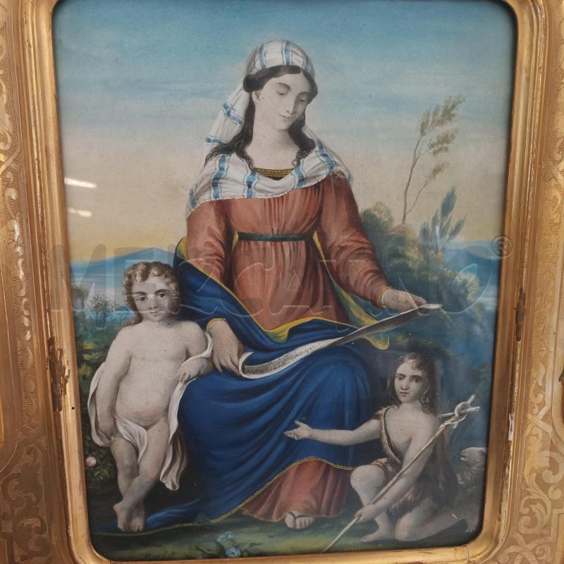 QUADRO MADONNA DELLA SEGGIOLA | Mercatino dell'Usato Verbania 2