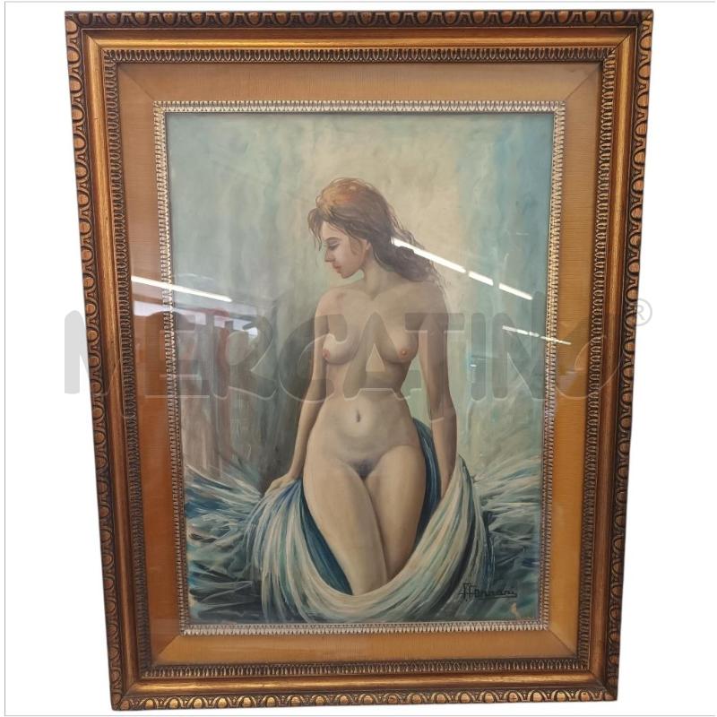 QUADRO NUDO A FIRMA F. FERRARI | Mercatino dell'Usato Verbania 1