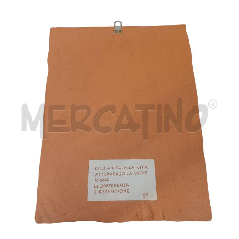 QUADRO TERRACOTTA RELIGIOSO | Mercatino dell'Usato Verbania 2