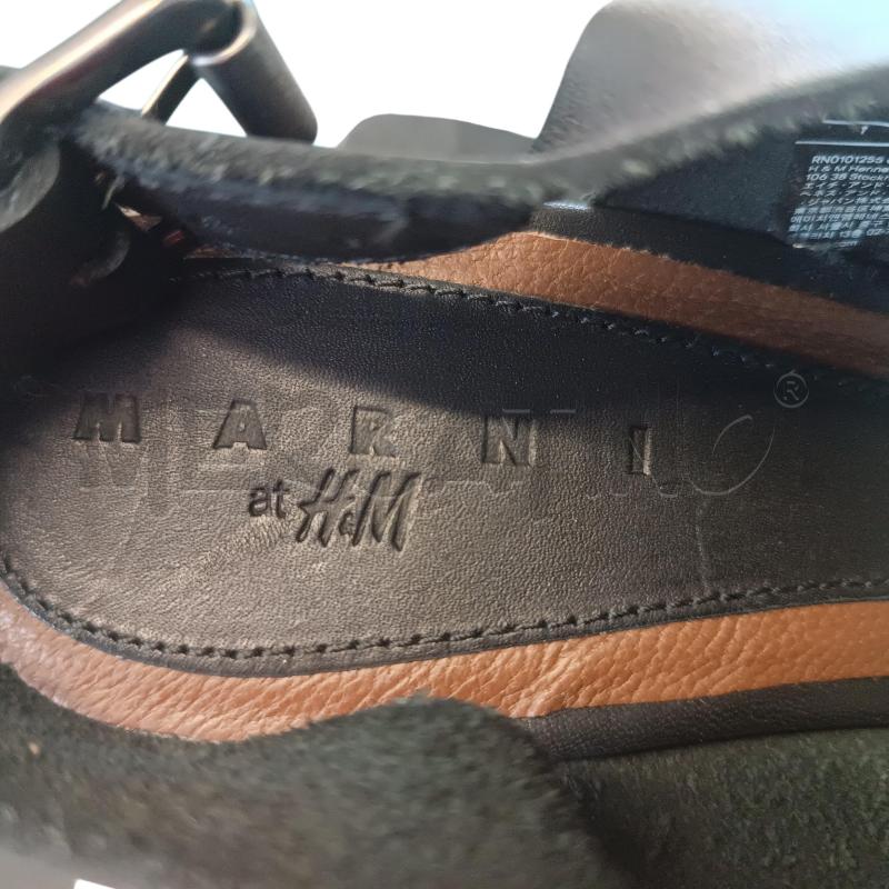 SANDALI DONNA MARNI H&M NERO | Mercatino dell'Usato Verbania 4