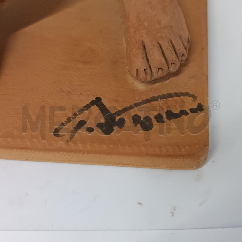 STATUETTA IN CARTAPESTA F. DE TOMMASI LECCE | Mercatino dell'Usato Verbania 5