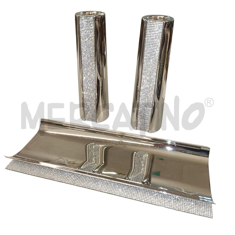 SWAROVSKI PORTACANDELE TEALIGHT SET 3 PEZZI | Mercatino dell'Usato Verbania 1