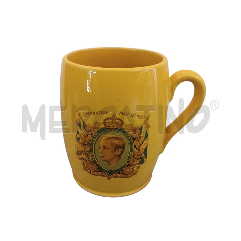 TAZZA COMMEMORATIVA 1937 EDOARDO OTTAVO | Mercatino dell'Usato Verbania 1