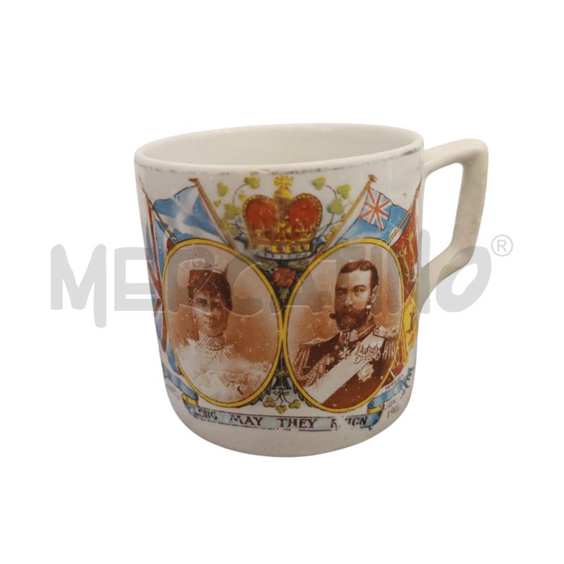 TAZZA INGLESE 1911 COMMEMORATIVA RE GIORGIO V | Mercatino dell'Usato Verbania 1