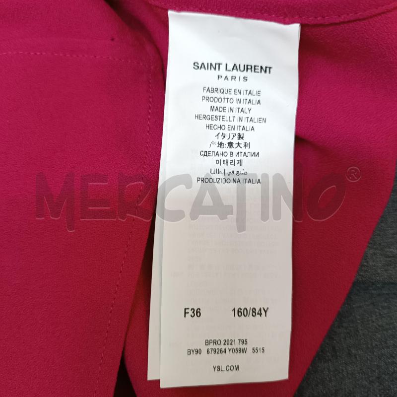TUNICA ROSA SAINT LAURENT  | Mercatino dell'Usato Verbania 4