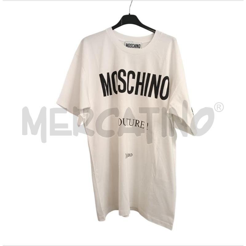 T SHIRT DONNA MOSCHINO BIANCA  | Mercatino dell'Usato Verbania 1