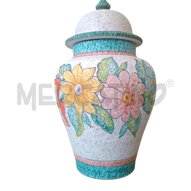 VASO CON COPERCHIO MANNOZZI | Mercatino dell'Usato Verbania 1