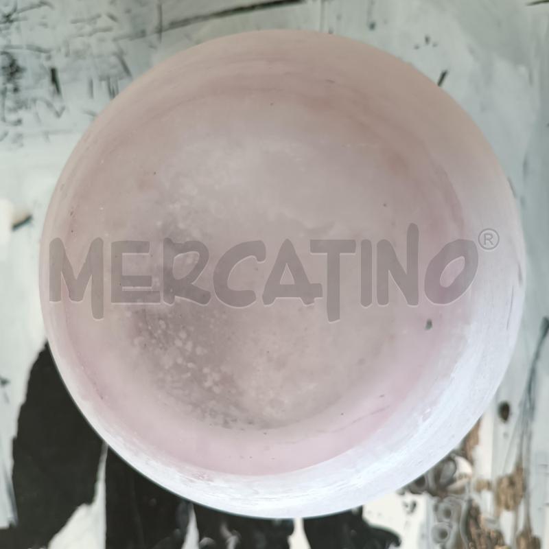 VASO IN VETRO MURANO SCAVO | Mercatino dell'Usato Verbania 3