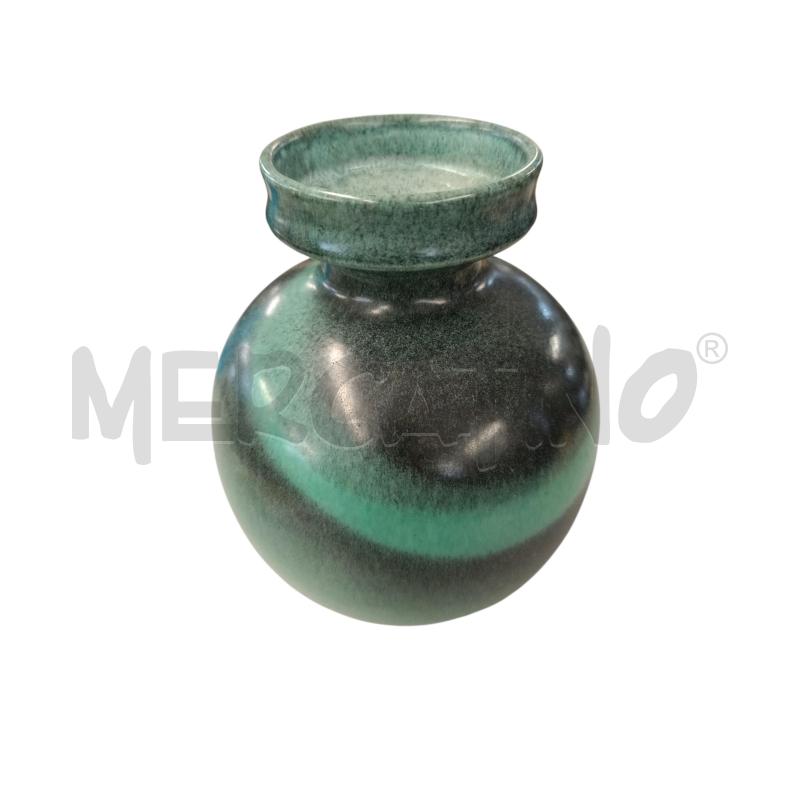 VASO SMALTATO GIACOMO ONESTINI CM 16 | Mercatino dell'Usato Verbania 1