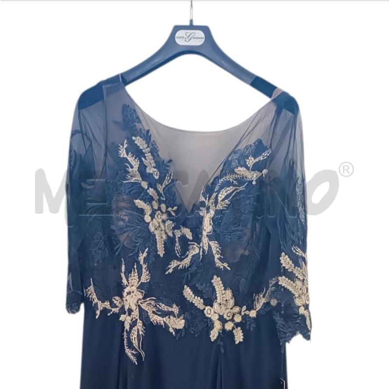 VESTITO DONNA DA CERIMONIA X&M BLU | Mercatino dell'Usato Verbania 2
