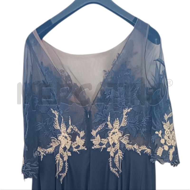 VESTITO DONNA DA CERIMONIA X&M BLU | Mercatino dell'Usato Verbania 3