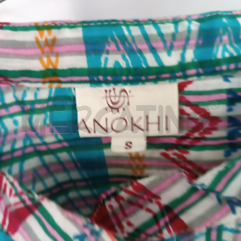 VESTITO DONNA INDIANO ANOKHI COLORATO | Mercatino dell'Usato Verbania 3