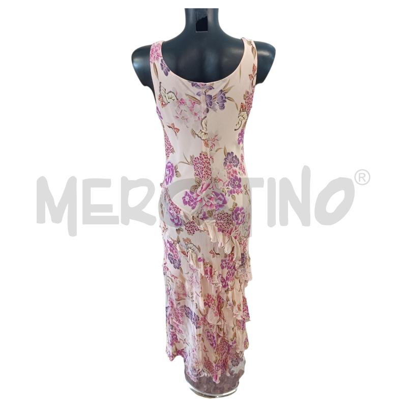 VESTITO DONNA LUISA SPAGNOLI SETA ROSA | Mercatino dell'Usato Verbania 2