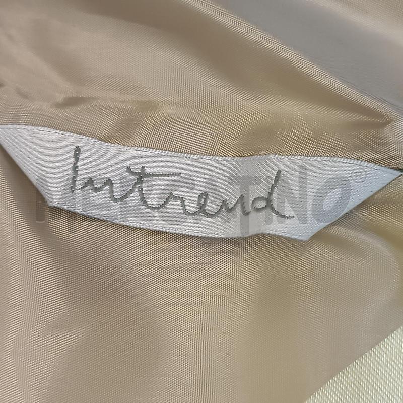 VESTITO DONNA + GIACCA INTREND BEIGE MISTO SETA | Mercatino dell'Usato Verbania 4