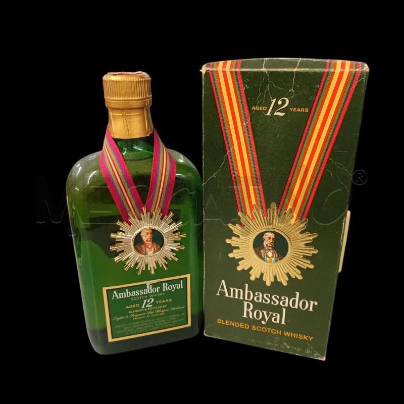 WHISKY AMBASSADOR ROYAL 12 YO ANNI 70 | Mercatino dell'Usato Verbania 1
