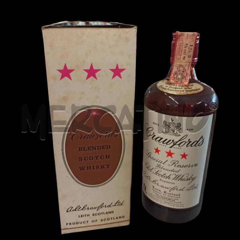 WHISKY CRAUWFORD'S SPECIAL RESERVE BLENDED OLD SCOTCH  | Mercatino dell'Usato Verbania 1