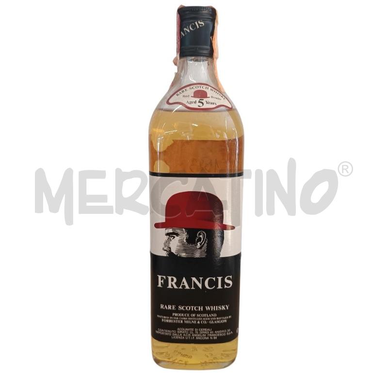 WHISKY DA ESPOSIZIONE FRANCIS 5 YEARS 1983 | Mercatino dell'Usato Verbania 1