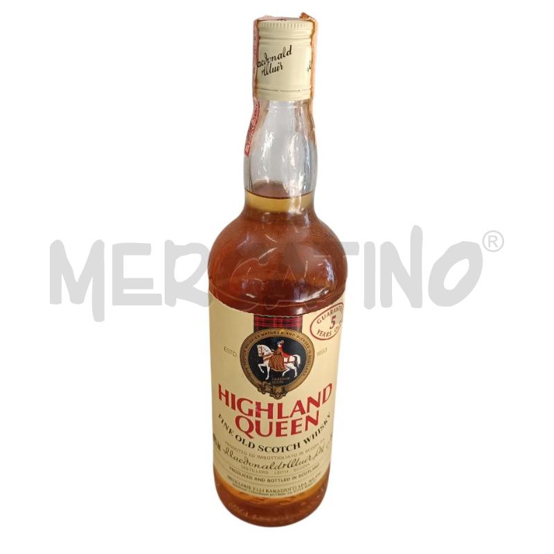 WHISKY DA ESPOSIZIONE HIGHLAND QUEEN 5 YEARS 1983 | Mercatino dell'Usato Verbania 1