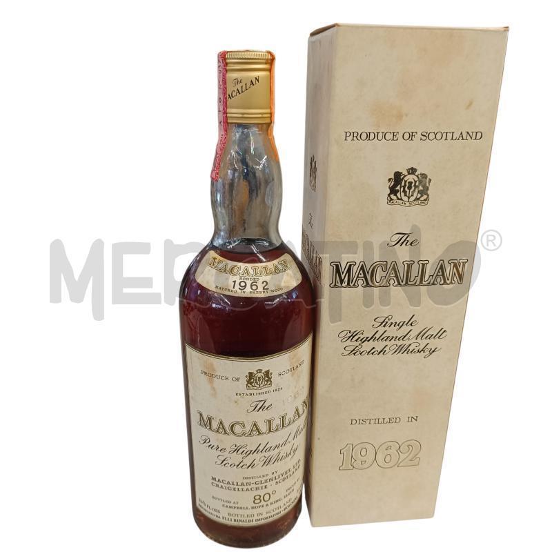WHISKY DA ESPOSIZIONE MACALLAN 1962 | Mercatino dell'Usato Verbania 1