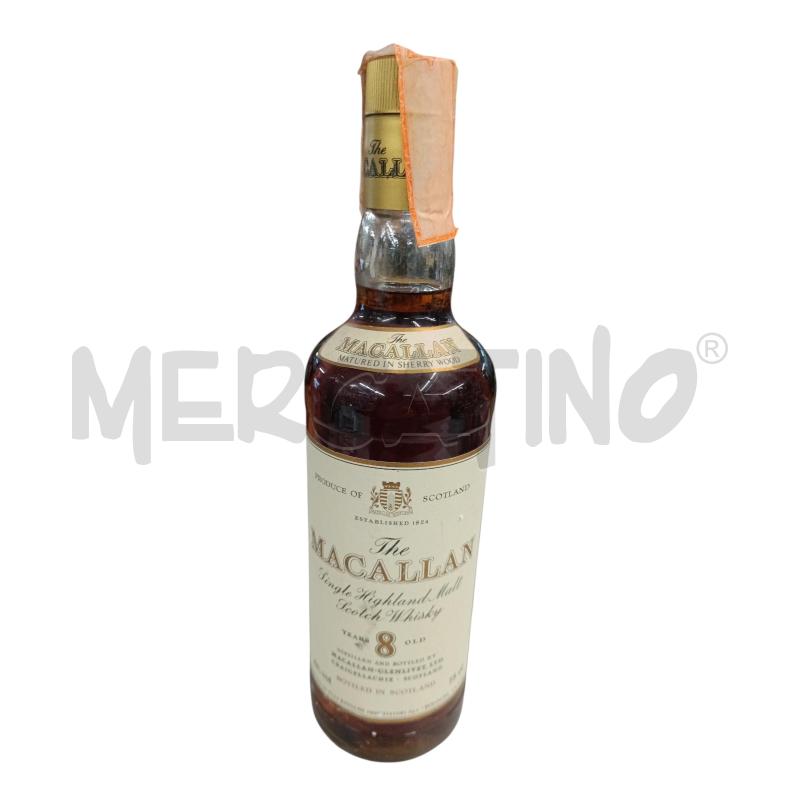 WHISKY DA ESPOSIZIONE MACALLAN 8 YEAR OLD ANNI '70 | Mercatino dell'Usato Verbania 1