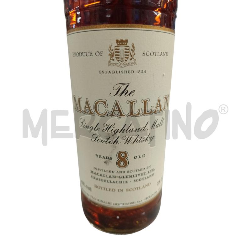 WHISKY DA ESPOSIZIONE MACALLAN 8 YEAR OLD ANNI '70 | Mercatino dell'Usato Verbania 3