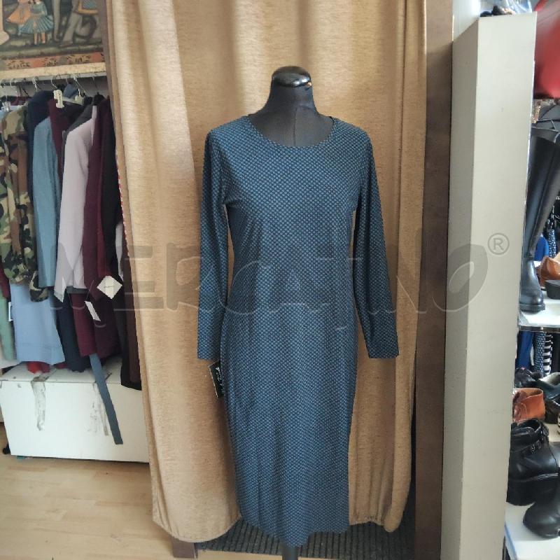 ABITO DONNA COCOL NERO POIS BLU XL | Mercatino dell'Usato Domodossola 1