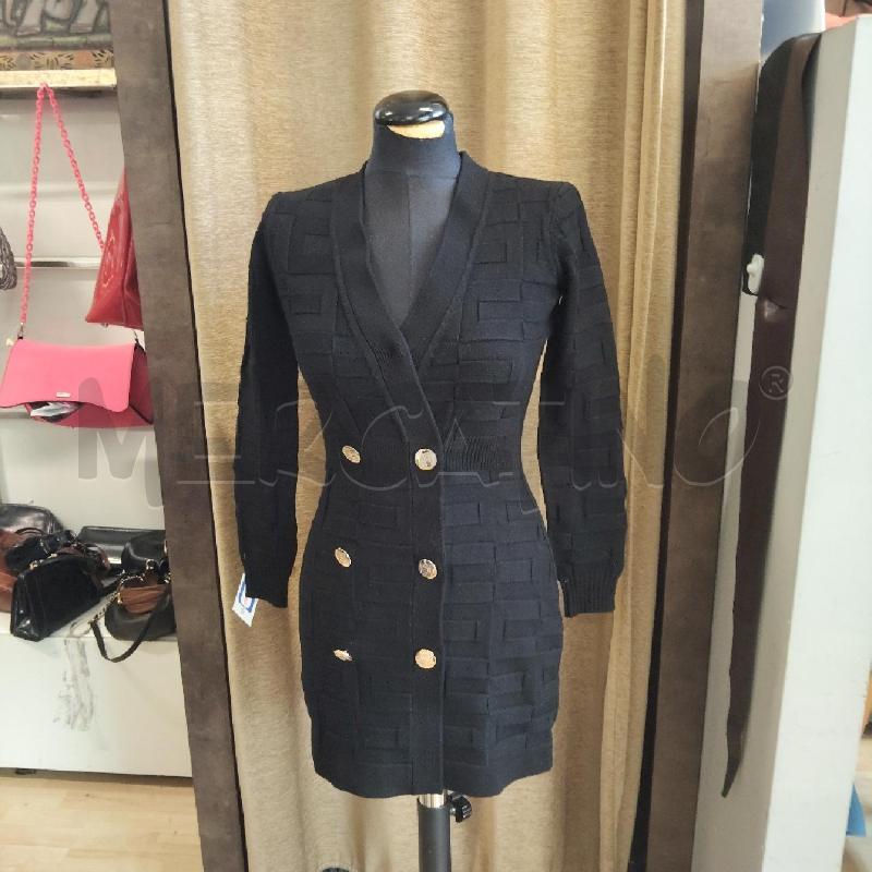 ABITO DONNA ELISABETTA FRANCHI NERO BOTTONI DORATI  | Mercatino dell'Usato Domodossola 1