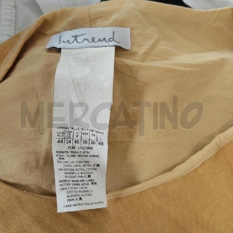 ABITO DONNA INTREND GIALLO 48 | Mercatino dell'Usato Domodossola 5
