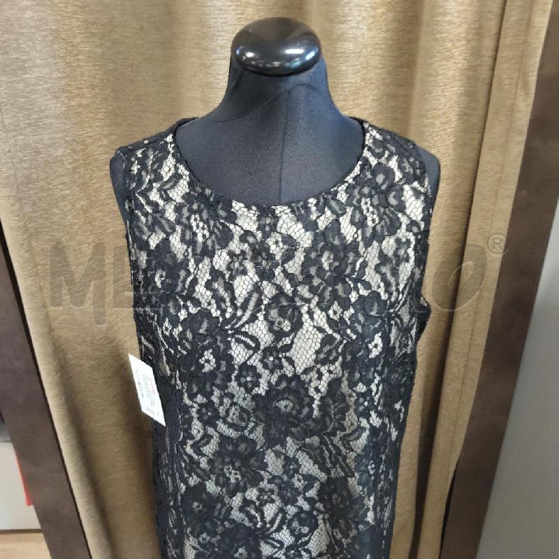 ABITO DONNA MARIANNA MORETTI PIZZO NERO SMANICATO  | Mercatino dell'Usato Domodossola 2
