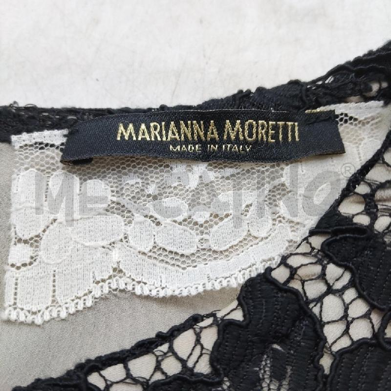 ABITO DONNA MARIANNA MORETTI PIZZO NERO SMANICATO  | Mercatino dell'Usato Domodossola 4
