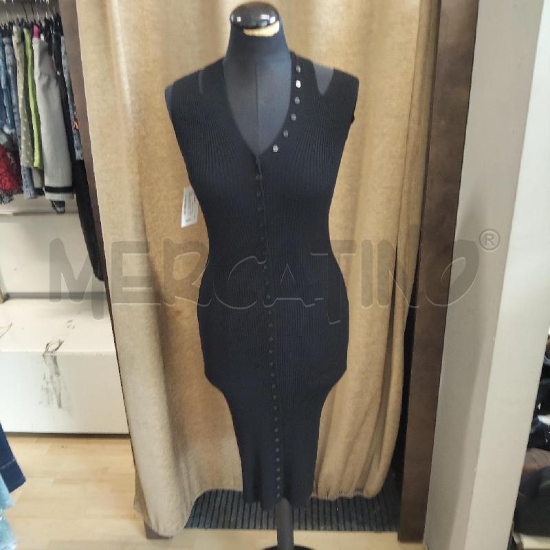 ABITO DONNA PINKO NERO BOTTONI COSTINE  | Mercatino dell'Usato Domodossola 1