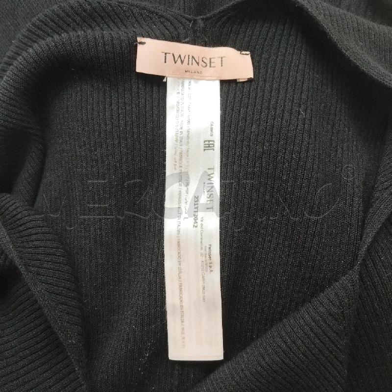 ABITO DONNA TWIN SET TUTA PANTALONE NERO COSTINE  | Mercatino dell'Usato Domodossola 2