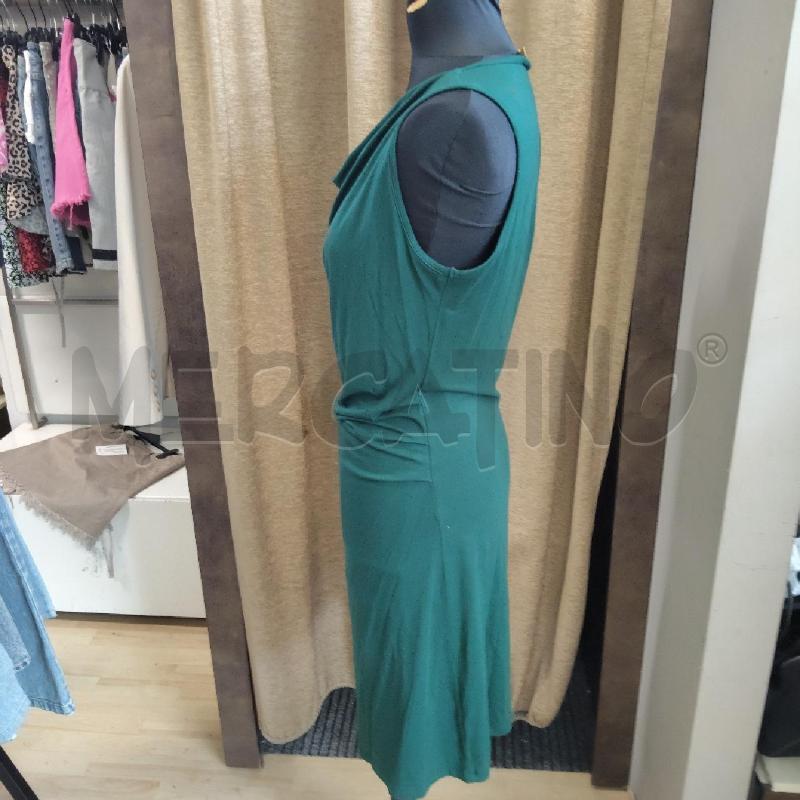 ABITO DONNA VERDE COMBIPEL COTONE  | Mercatino dell'Usato Domodossola 3