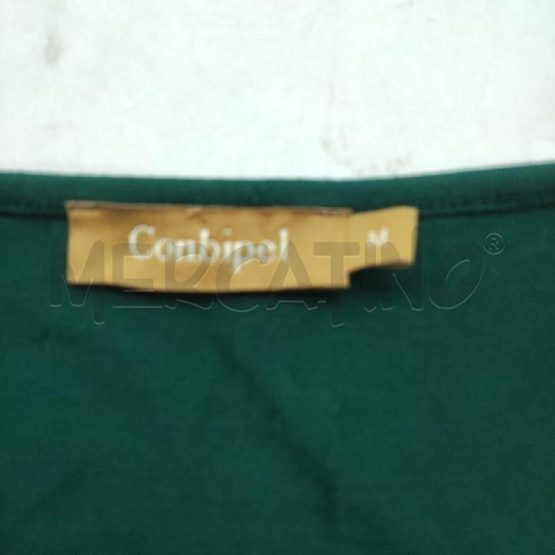 ABITO DONNA VERDE COMBIPEL COTONE  | Mercatino dell'Usato Domodossola 5