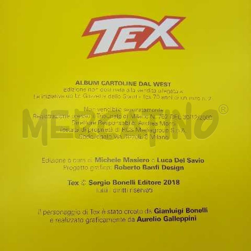 ALBUM FIGURIEN TEX CARTOLINE DAL WEST NON COMPLETO | Mercatino dell'Usato Domodossola 3