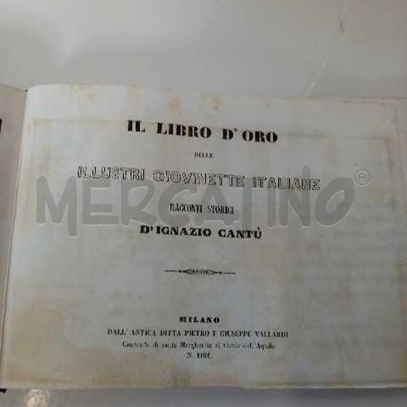 ALBUN LIBRO D'ORO CON INCISIONI | Mercatino dell'Usato Domodossola 2